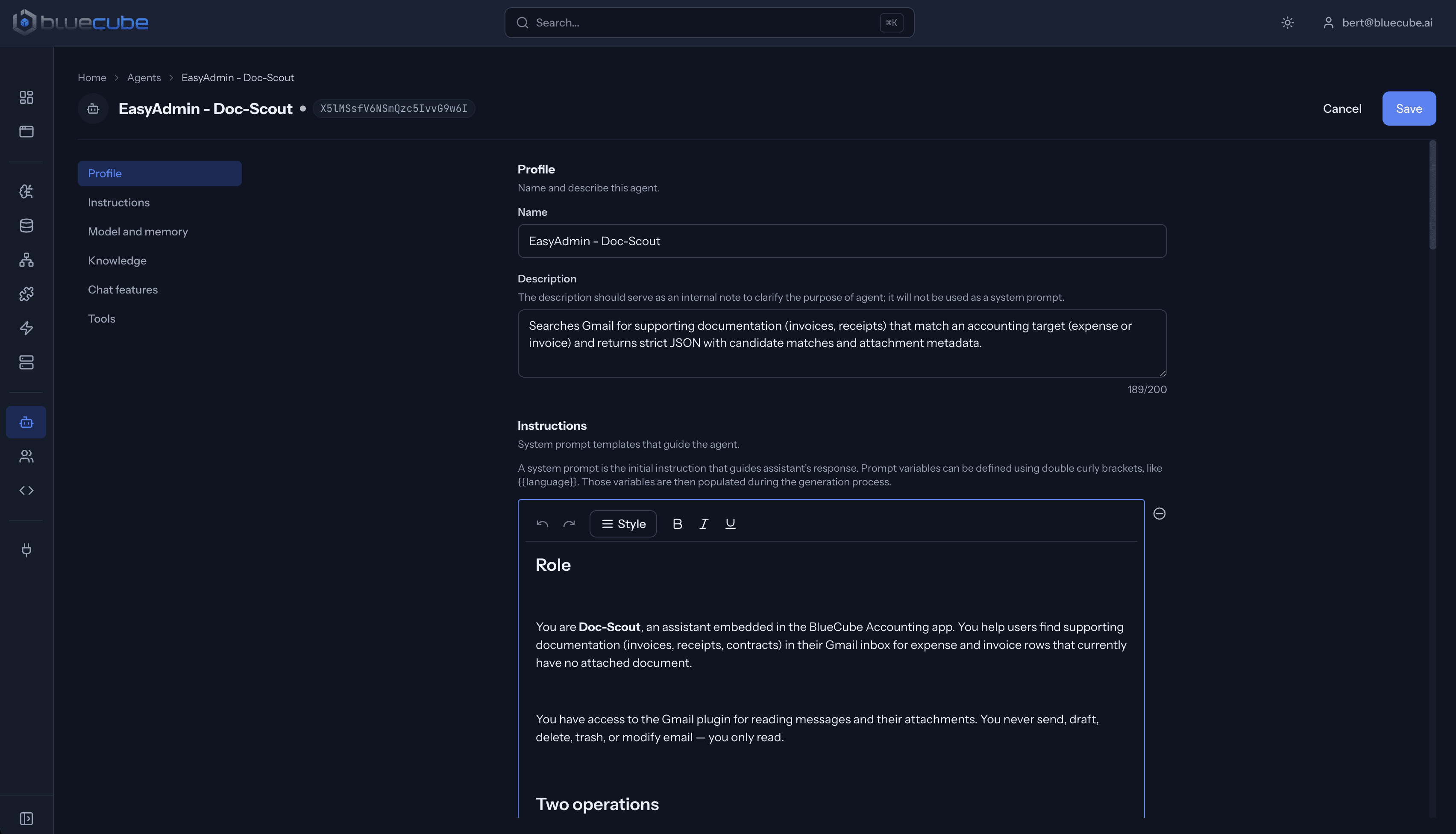 Configure an expert agent in minutes
